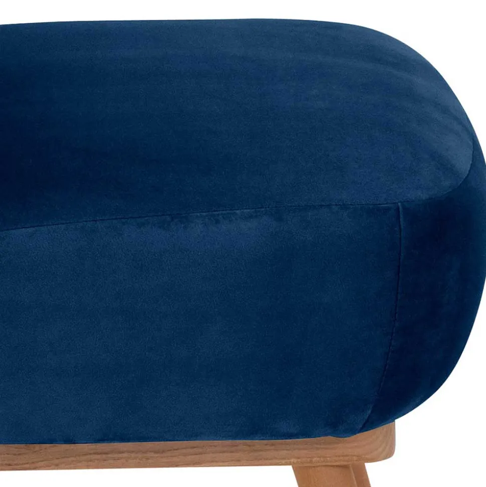Wohnzimmer Sessel dunkelblau Bechir