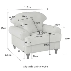 Wohnzimmer Sessel Mallorca