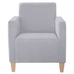 Wohnzimmer Sessel Silbergrau Jey