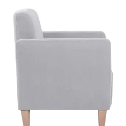 Wohnzimmer Sessel Silbergrau Jey