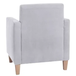 Wohnzimmer Sessel Silbergrau Jey