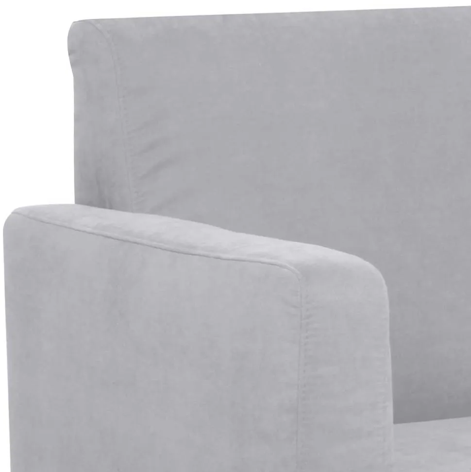Wohnzimmer Sessel Silbergrau Jey
