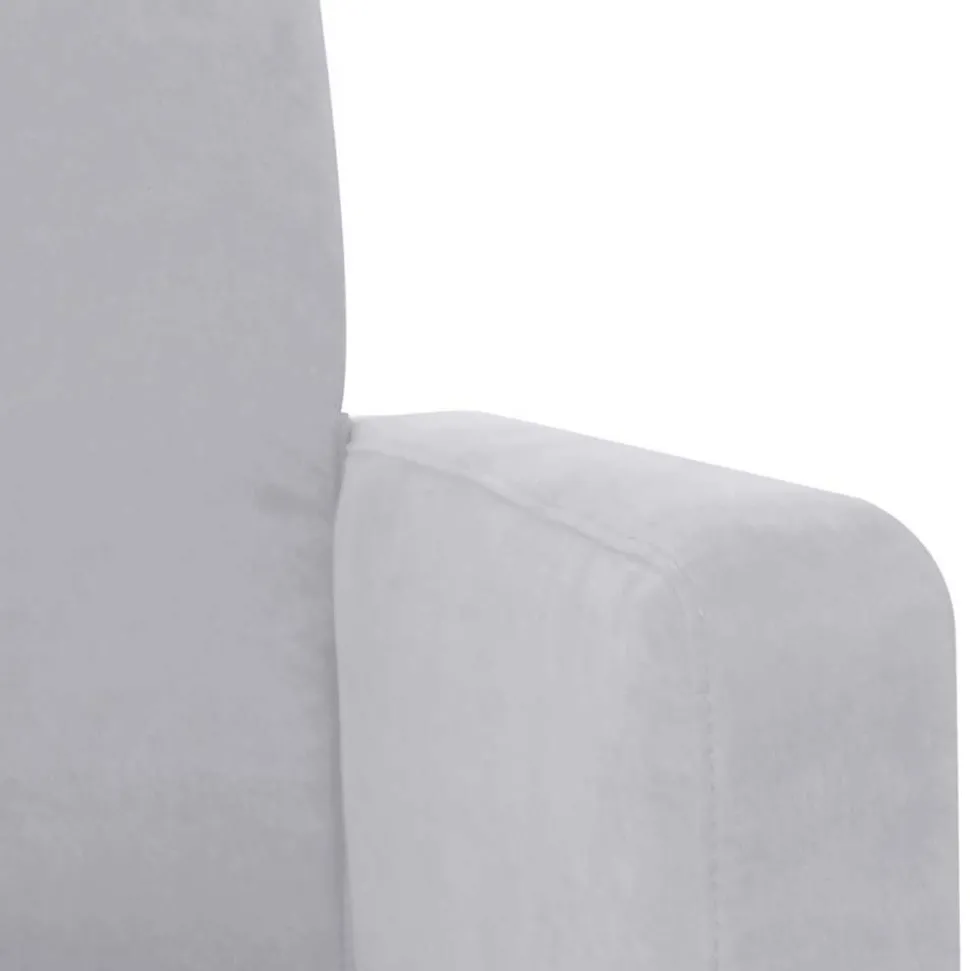 Wohnzimmer Sessel Silbergrau Jey