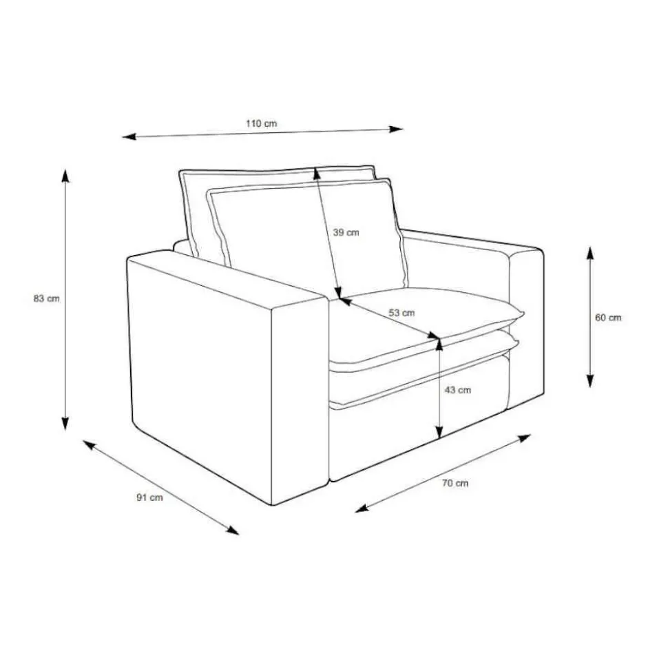 Wohnzimmer Sessel Zipna