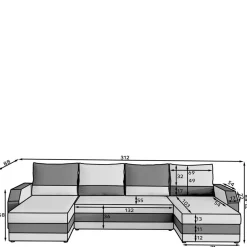 Wohnzimmer Sofa Laspezia