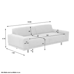 Wohnzimmer Sofa Lavronica