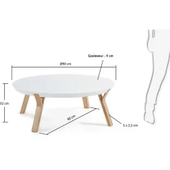 Wohnzimmer Tisch Crenada