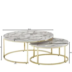 Wohnzimmer Tisch Set Synaro