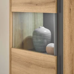 Wohnzimmer Vitrinenschrank Castilla