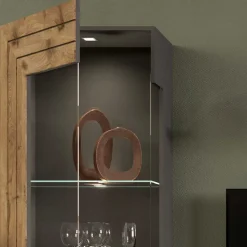 Wohnzimmer Vitrinenschrank Contreros