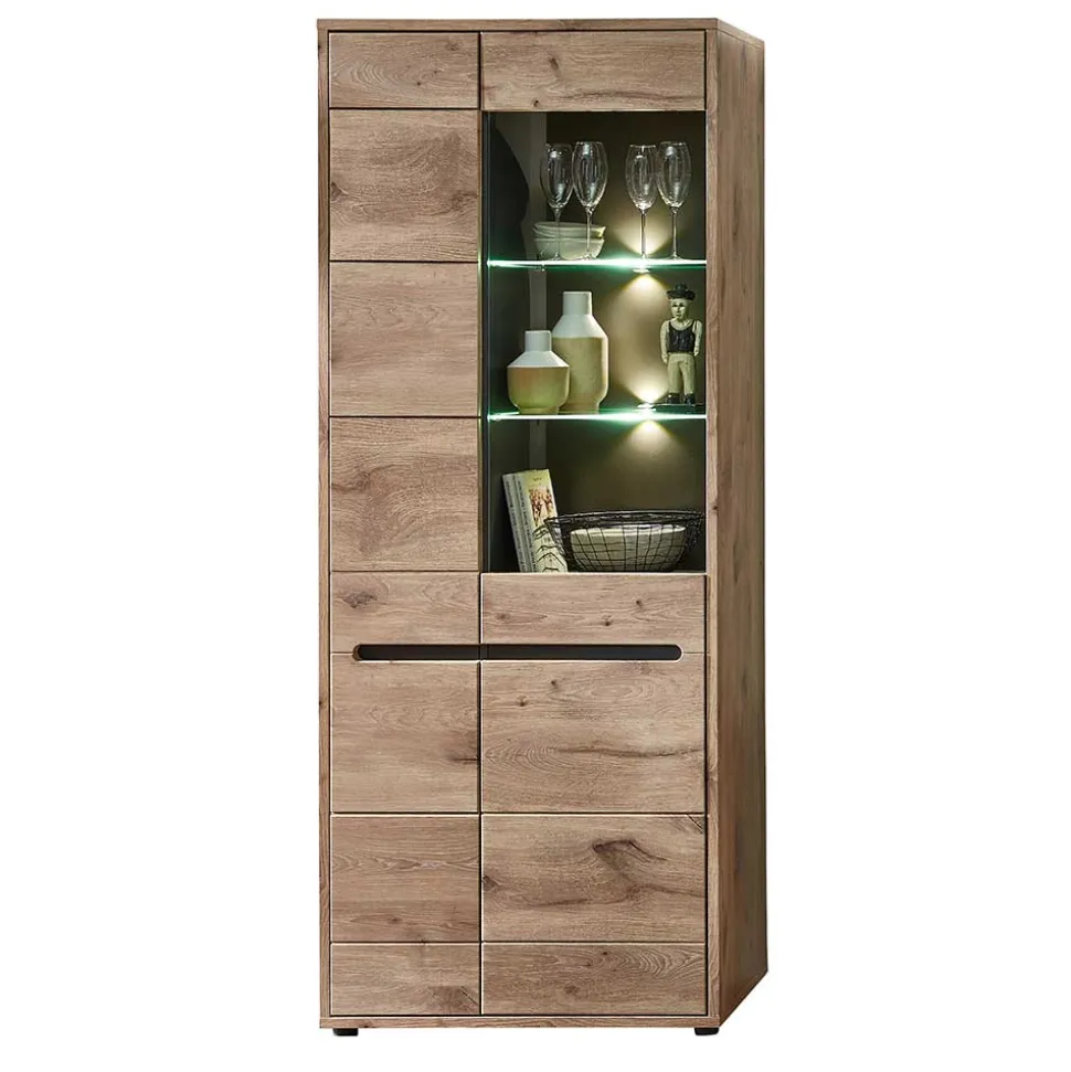 Wohnzimmer Vitrinenschrank Griffin