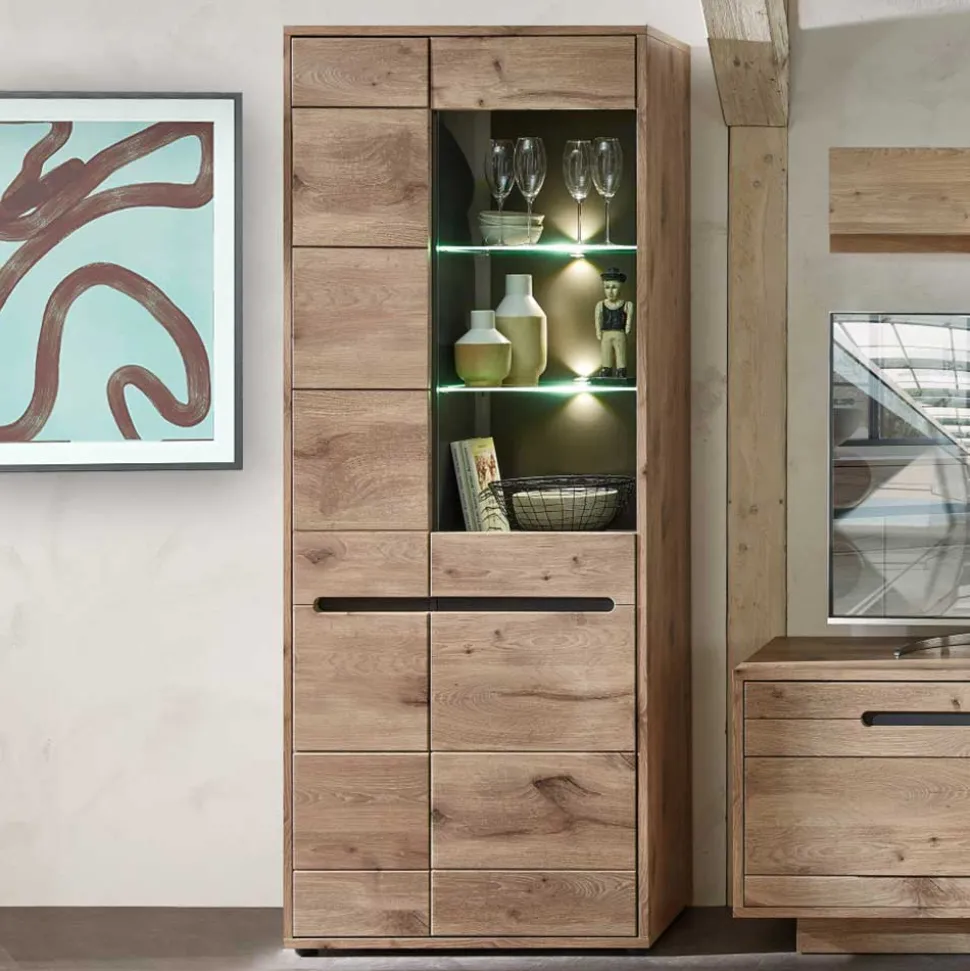 Wohnzimmer Vitrinenschrank Griffin
