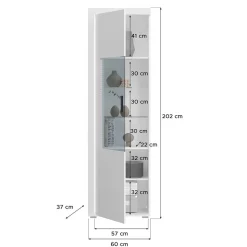 Wohnzimmer Vitrinenschrank Countrys