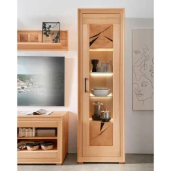 Wohnzimmer Vitrinenschrank Olmedo