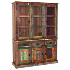 Wohnzimmer Vitrinenschrank Woodstock