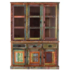 Wohnzimmer Vitrinenschrank Woodstock