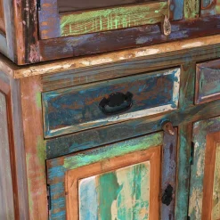 Wohnzimmer Vitrinenschrank Woodstock