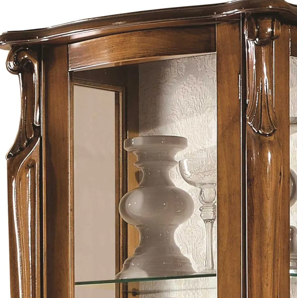 Wohnzimmer Vitrinenschrank Savolina