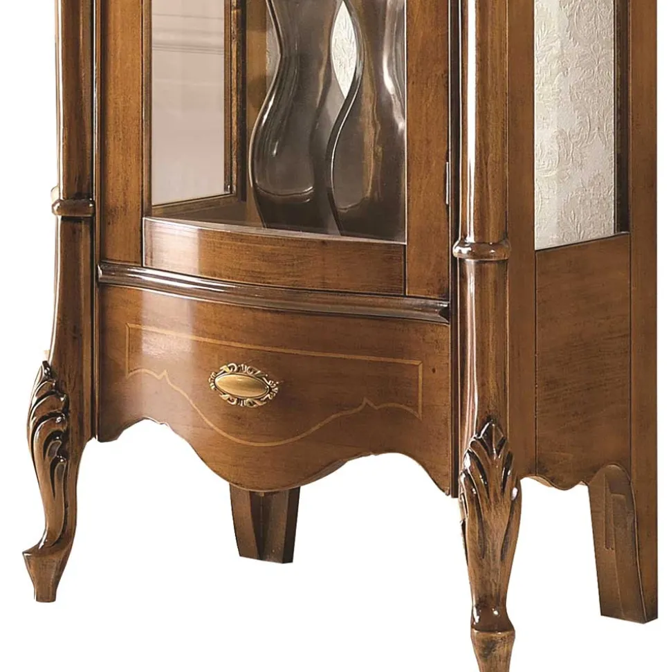 Wohnzimmer Vitrinenschrank Savolina
