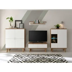 Wohnzimmer Wohnwand Levanca