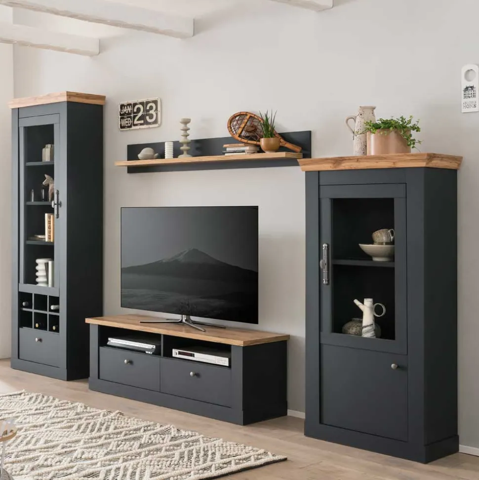 Wohnzimmeranbauwand Saridio