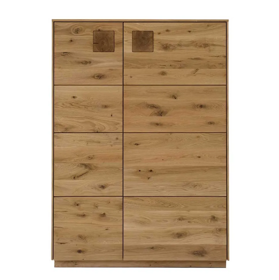 Wohnzimmeranbauwand Wildeiche Onitos