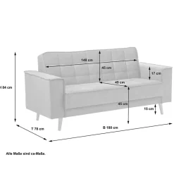 Wohnzimmercouch Registran
