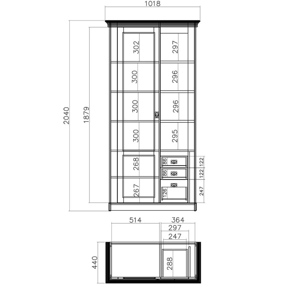 Wohnzimmerschrank Craiova