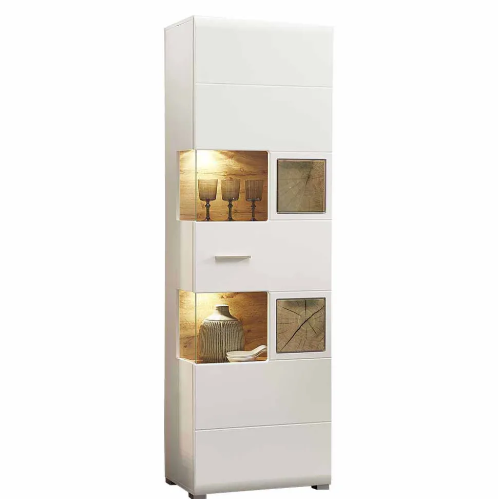 Wohnzimmervitrine Drucana