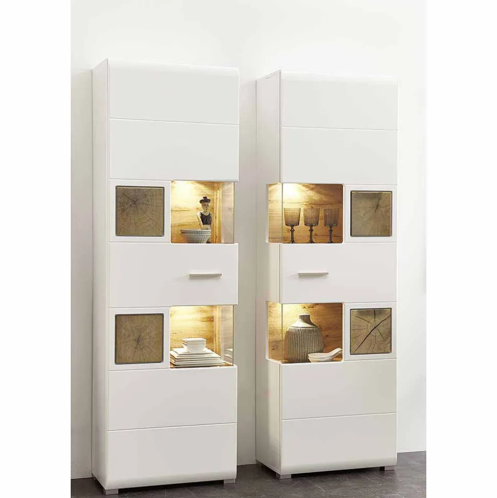 Wohnzimmervitrine Drucana