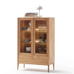 Wohnzimmervitrine modern Belafoma