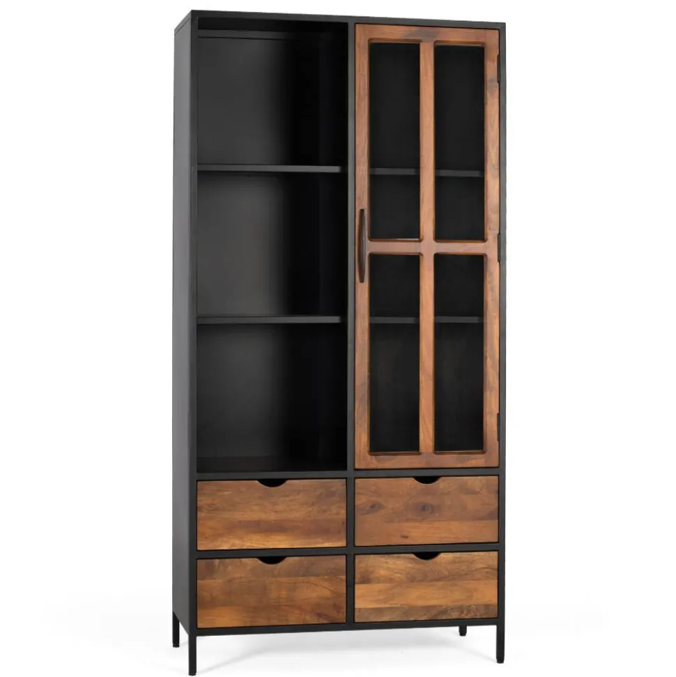 Wohnzimmervitrinenschrank Aniela