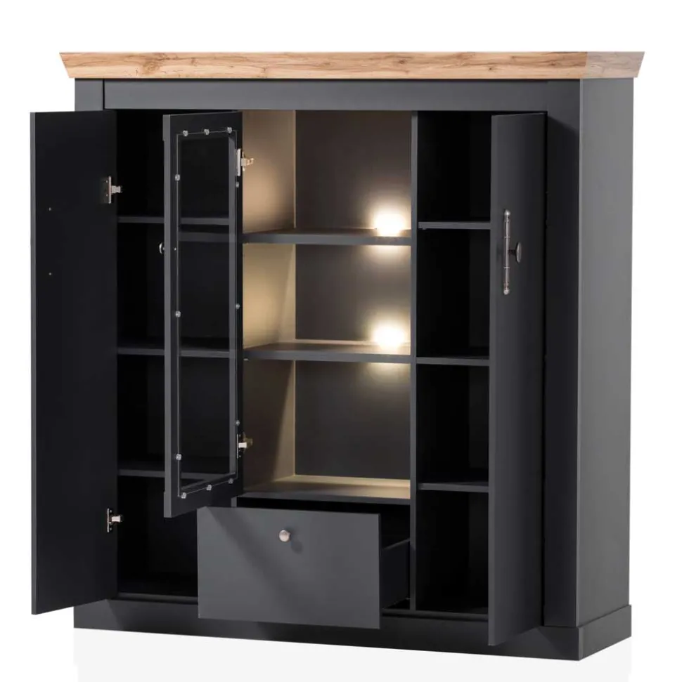 Wohnzimmervitrinenschrank Saridio