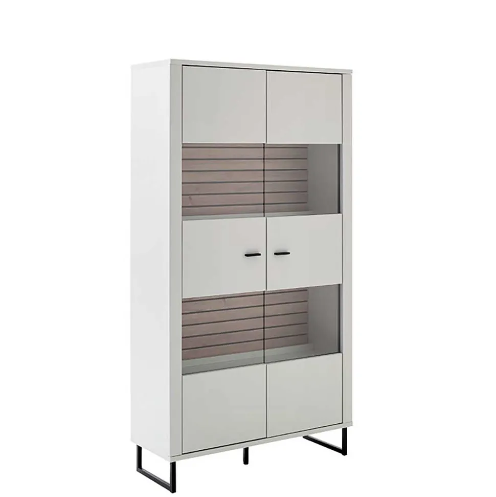 Wohnzimmervitrinenschrank modern Polar