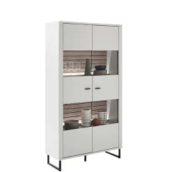 Wohnzimmervitrinenschrank modern Polar