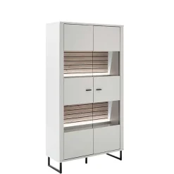 Wohnzimmervitrinenschrank modern Polar