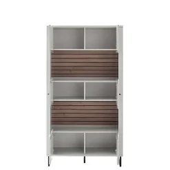 Wohnzimmervitrinenschrank modern Polar