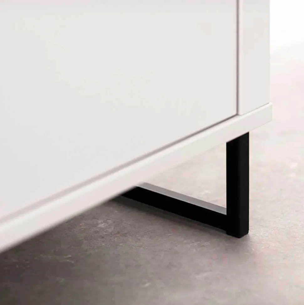 Wohnzimmervitrinenschrank modern Polar
