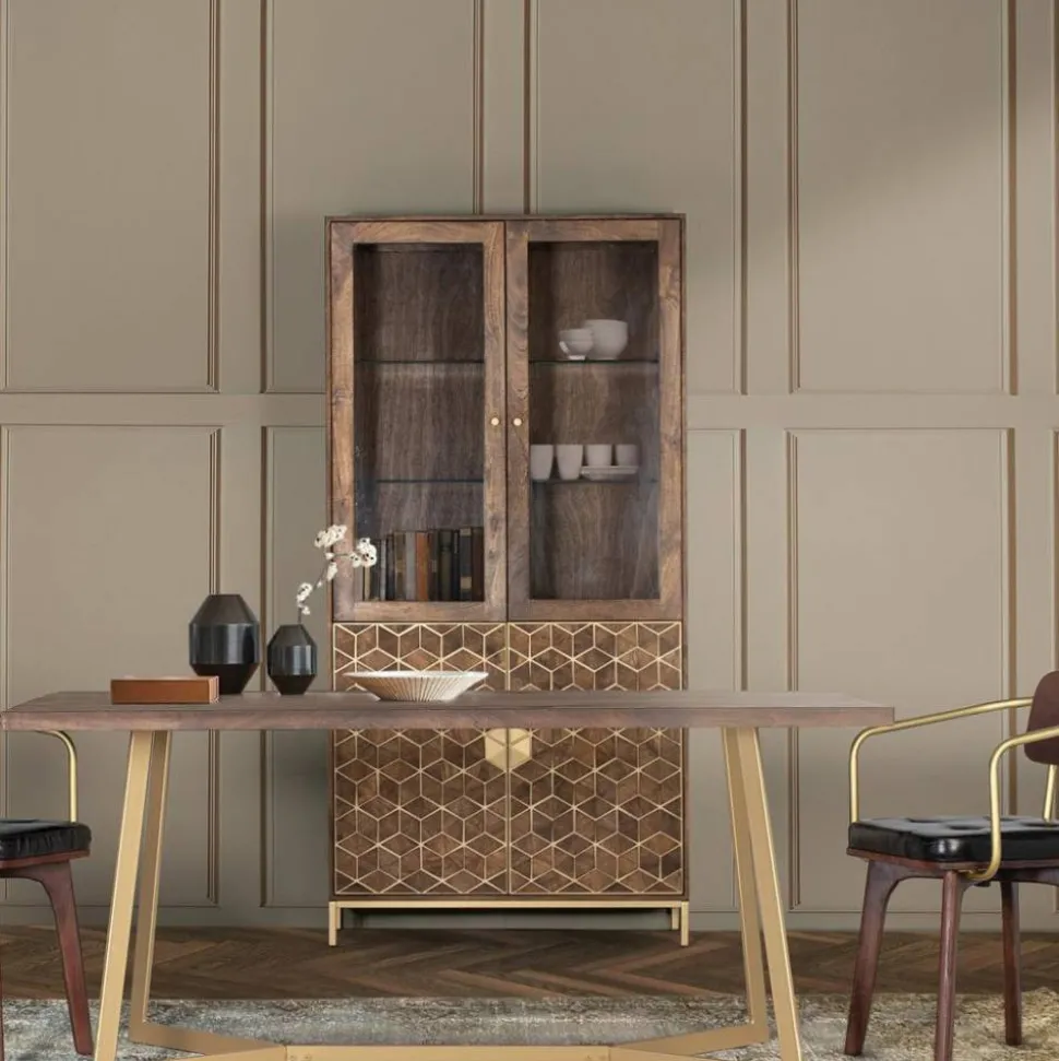 Wohnzimmervitrinenschrank Jilandro