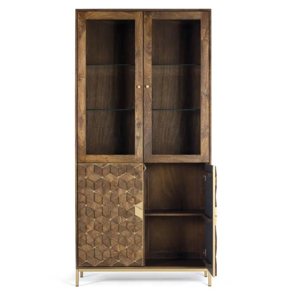 Wohnzimmervitrinenschrank Jilandro