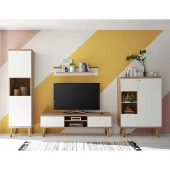Wohnzimmerwand Levanca