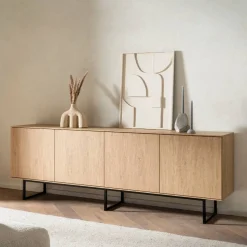 Wohnzimmerwand modern Carno