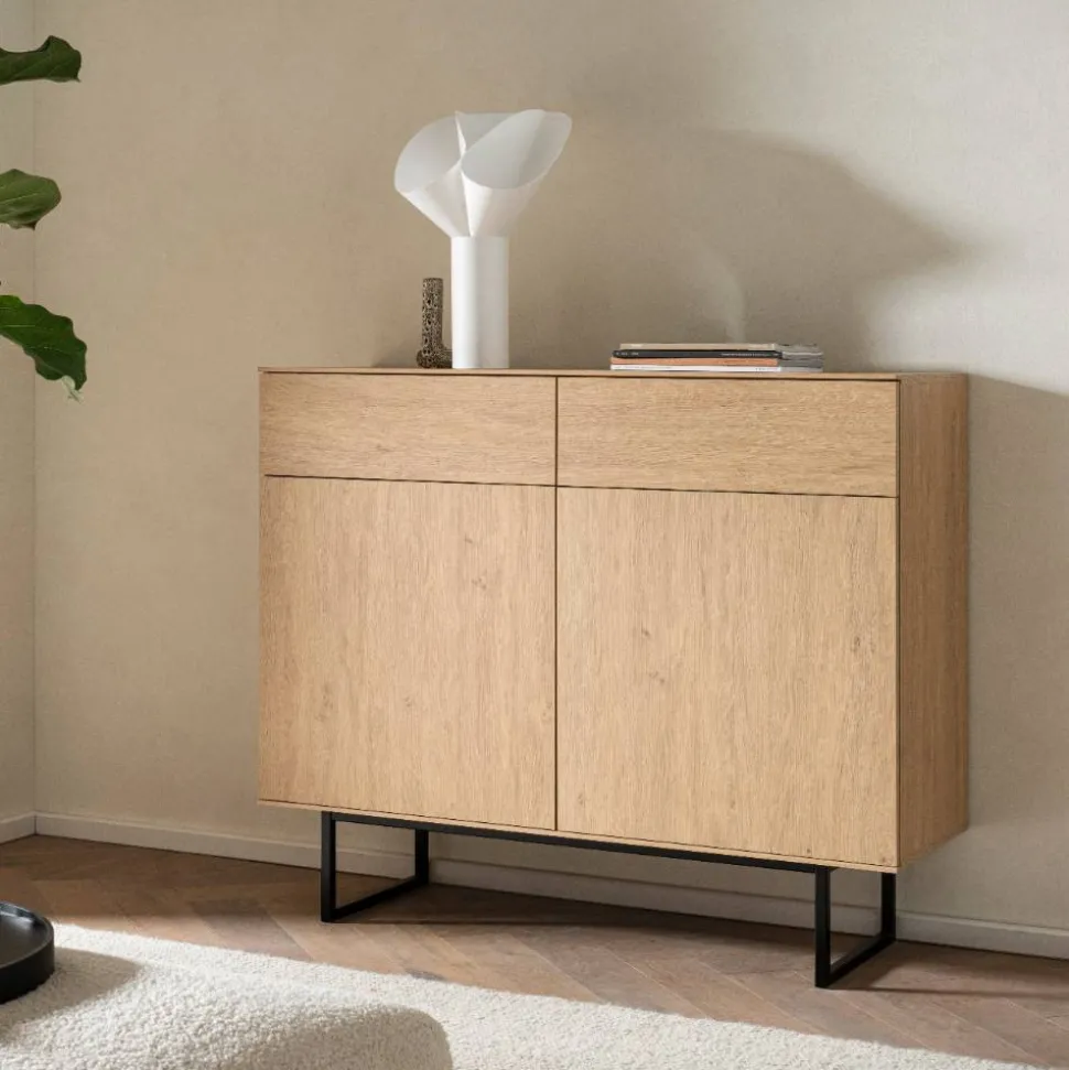 Wohnzimmerwand modern Carno