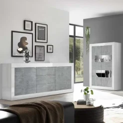 Wohnzimmerwand modern Endion