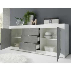 Wohnzimmerwand modern Endion