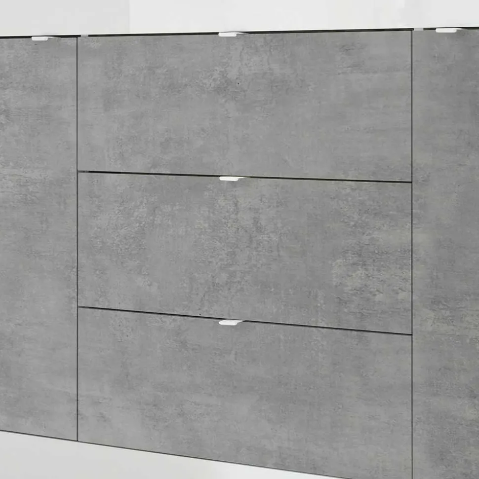 Wohnzimmerwand modern Endion