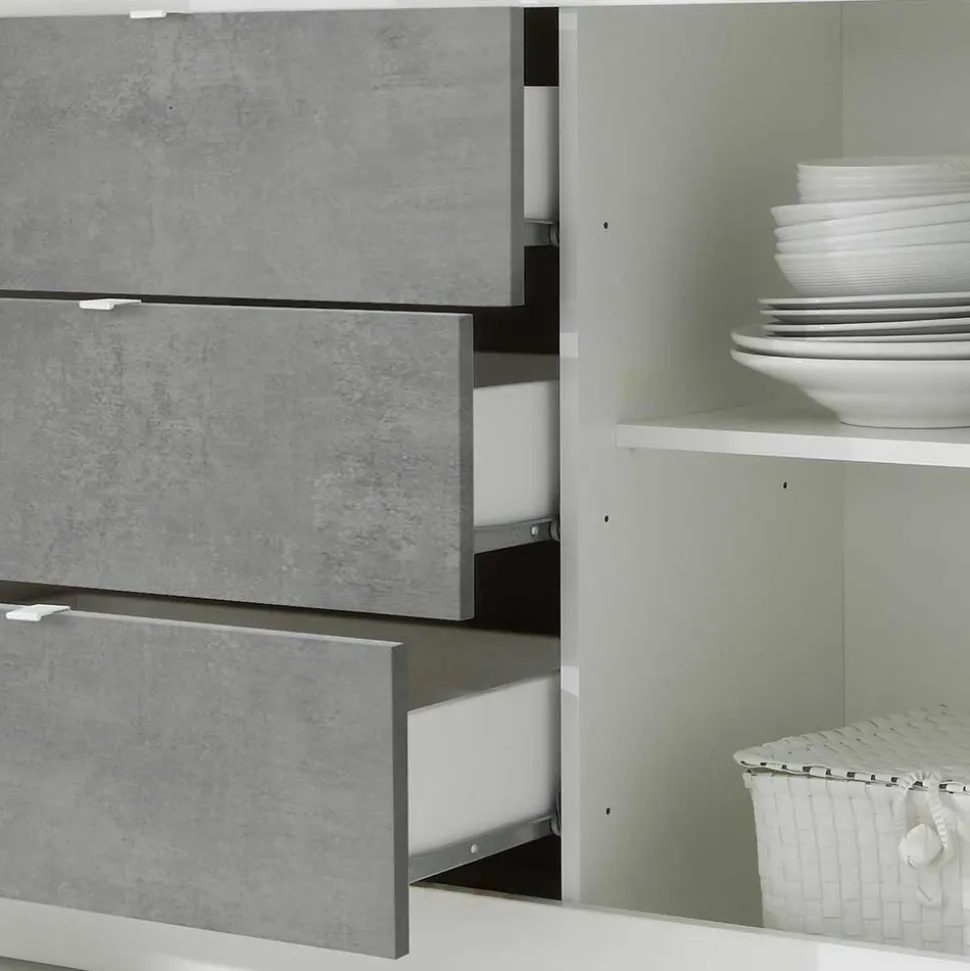 Wohnzimmerwand modern Endion