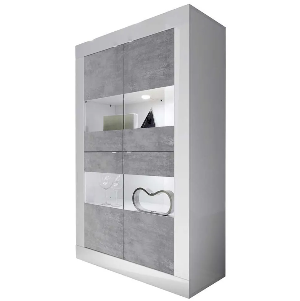 Wohnzimmerwand modern Endion