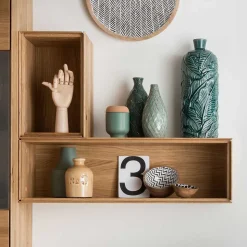 Wohnzimmerwand modern Rennia