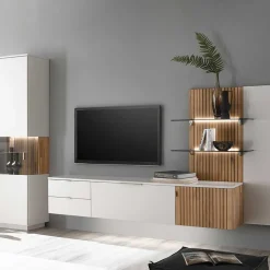 Wohnzimmerwand modern Sibiuta